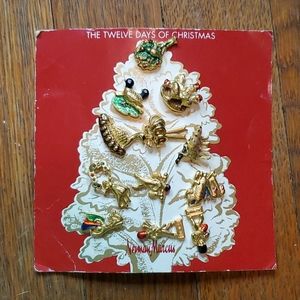 VINTAGE LIKE NEW! Neiman Marcus Holiday Mini Pins